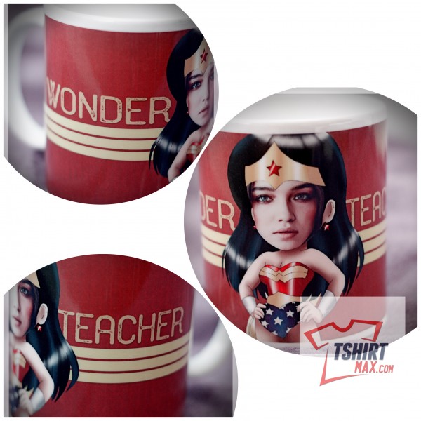 WonderClon Taza Personalizada Con Tu Cara